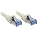 RJ45 Hálózat Csatlakozókábel CAT 6A S/FTP 1.50 m Szürke Védővel LINDY (47133)