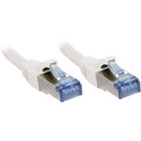 RJ45 Hálózat Csatlakozókábel CAT 6A S/FTP 2.00 m Fehér Védővel LINDY (47194)