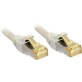 RJ45 Hálózat Csatlakozókábel CAT 6a S/FTP 5.00 m Szürke Védővel LINDY (47266)