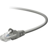 RJ45 Hálózati csatlakozókábel, CAT 5e U/UTP [1x RJ45 dugó - 1x RJ45 dugó] 2 m, szürke Belkin (A3L791R02M-S) - UTP