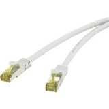 RJ45-ös patch kábel, hálózati LAN kábel, tűzálló, CAT 7 S/FTP [1x RJ45 dugó - 1x RJ45 dugó] 0,25 m szürke, Renkforce (RF-4149858) - UTP