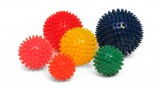 RMED Masszírozó labda 9cm piros tüskés
