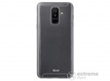 Roar All Day telefonvédő gumi/szilikon tok Samsung Galaxy A6+ (2018) SM-A605F készülékhez, átlátszó