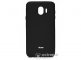Roar All Day telefonvédő gumi/szilikon tok Samsung Galaxy J4 (2018) J400F készülékhez, fekete