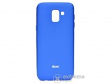 Roar All Day telefonvédő gumi/szilikon tok Samsung Galaxy J6 (2018) J600F készülékhez, sötétkék