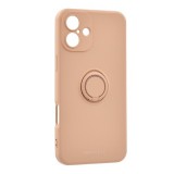Roar Apple iPhone 16 Roar amber szilikon telefonvédő (tartógyűrű, mágneses, kameravédő) rózsaszín