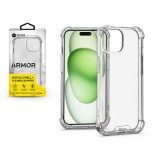 Roar Armor Gel szilikon tok - Apple iPhone 15 Plus - átlátszó