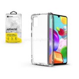 ROAR KC0551 Armor Samsung A41 átlátszó ütésálló szilikon védőtok (KC0551)