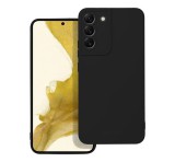 ROAR LUNA szilikon telefonvédő (ultravékony, matt, kameravédelem, vezeték nélküli töltés támogatás) FEKETE Samsung Galaxy S23 Plus (SM-S916)