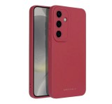 ROAR LUNA szilikon telefonvédő (ultravékony, matt, kameravédő, wireless) BORDÓ Samsung Galaxy S25 Plus (SM-S936)