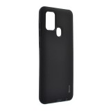 Roar Rico Armor Samsung Galaxy A21s (SM-A217F) szilikon telefonvédő (közepesen ütésálló, műanyag hátlap, matt) fekete
