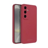 Roar Samsung Galaxy S25 Plus (SM-S936) luna szilikon telefonvédő (ultravékony, matt, kameravédő, wireless) bordó