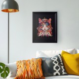 RoboTime Cica király fa kirakó