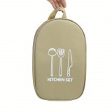 Robusztus konyhai eszközök tárolótáska kempingezéshez, grillezéshez és utazáshoz