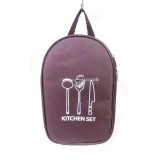 Robusztus konyhai eszközök tárolótáska kempingezéshez, grillezéshez és utazáshoz