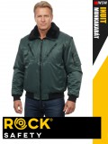 Rock Safety INUIT 3IN1 GREEN technikai bélelt láthatüósági kabát - munkaruha
