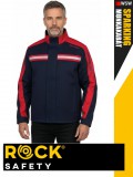 Rock Safety SPARKING NAVY technikai hegesztő lángálló antisztatikus derekas munkakabát - munkaruha