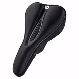 Rockbros LF047-S Memóriahabos Szilikon Kerékpár Nyereghuzat M - Fekete (ROCKBROS-LF047-S)