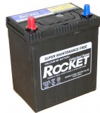 Rocket 12 V 40 Ah bal + vékony sarus akkumulátor