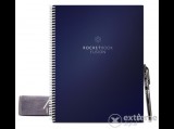 Rocketbook Fusion Lettersize Okosfüzet, 22cm x 28cm, sötétkék