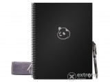 Rocketbook Panda Planner Lettersize, 22cm x 28cm, fekete