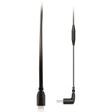 Rode 400830089 90° USB Type-C apa - Lightning apa Adat és töltő kábel - Fekete (0.3m) (400830089)
