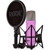Rode Microphones NT1 Signature Stúdió Mikrofon - Lila (BUROINT1PU)