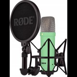 Rode NT1 Kondenzátoros Stúdió Mikrofon - Signature Zöld (NT1SIGNATUREGREEN)