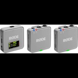Rode RØDE Wireless GO GEN3 két csatornás vezeték nélküli mikrofon rendszer, szürke (WIGOGEN3STO)