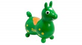 Rody ugráló ló - zöld