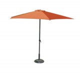 ROJAPLAST 8120 álló napernyő, talp nélkül - terrakotta - ø 270 cm