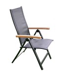 ROJAPLAST ANGELA ZWC-63 fém állítható kerti szék (Méret: 68 x) 610/12
