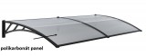 Rojaplast bejárati 200x100cm-es előtetőhöz polikarbonát pótpanel - átlátszó