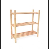 ROJAPLAST - fa, 3 polc, 75 × 30 × 80cm (1375)