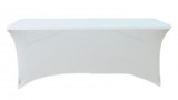 ROJAPLAST HUZAT VENDÉGLÁTÓ ASZTALOKHOZ, 120 x 60 CM - FEHÉR