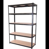 ROJAPLAST Polc, fém, 120×45×180 cm (9812)