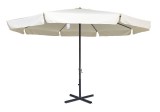ROJAPLAST STANDARD napernyő, talp nélkül - fehér - ø 400 cm