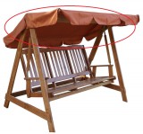 ROJAPLAST tartalék tetőponyva a LUISA és ANETA hintaágyakhoz - narancssárga