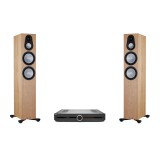 Roksan Attessa streaming, hálózati erősítő + Monitor Audio Silver 300 7G sztereó szett