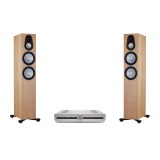 Roksan Attessa streaming, hálózati erősítő + Monitor Audio Silver 300 7G sztereó szett