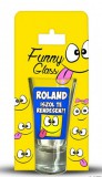 Roland pálinkás pohár