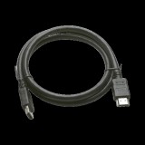 Roline 11.04.5541 HDMI apa - HDMI apa, Ethernet, 1 m, 4K Fekete kábel