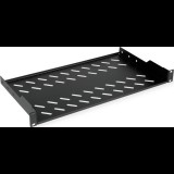 Roline 26.21.0121 19 coll Hálózati szekrény polc Fekete (26.21.0121)