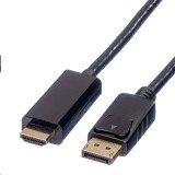 Roline DisplayPort - HDMI kábel 4K M/M 3m  (11.04.5787-10) (11.04.5787-10) - DisplayPort