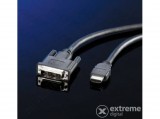Roline DVI-M-HDMI kábel, 2m