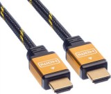 Roline Gold HDMI High Speed 2K 1080p 3D 1m