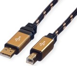 Roline Gold USB 2.0 A/B 1,8m