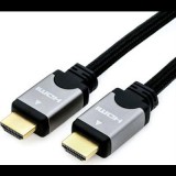 Roline HDMI Csatlakozókábel HDMI-A dugó, HDMI-A dugó 10.00 m Többszínű 11.04.5855 Standard HDMI HDMI kábel (11.04.5855)