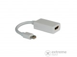 Roline mini Displayport HDMI M/F  v1.2 adapterkábel, fehér