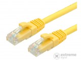 Roline ROL 21.15.0562 UTP CAT5e patch kábel, sárga (5m)